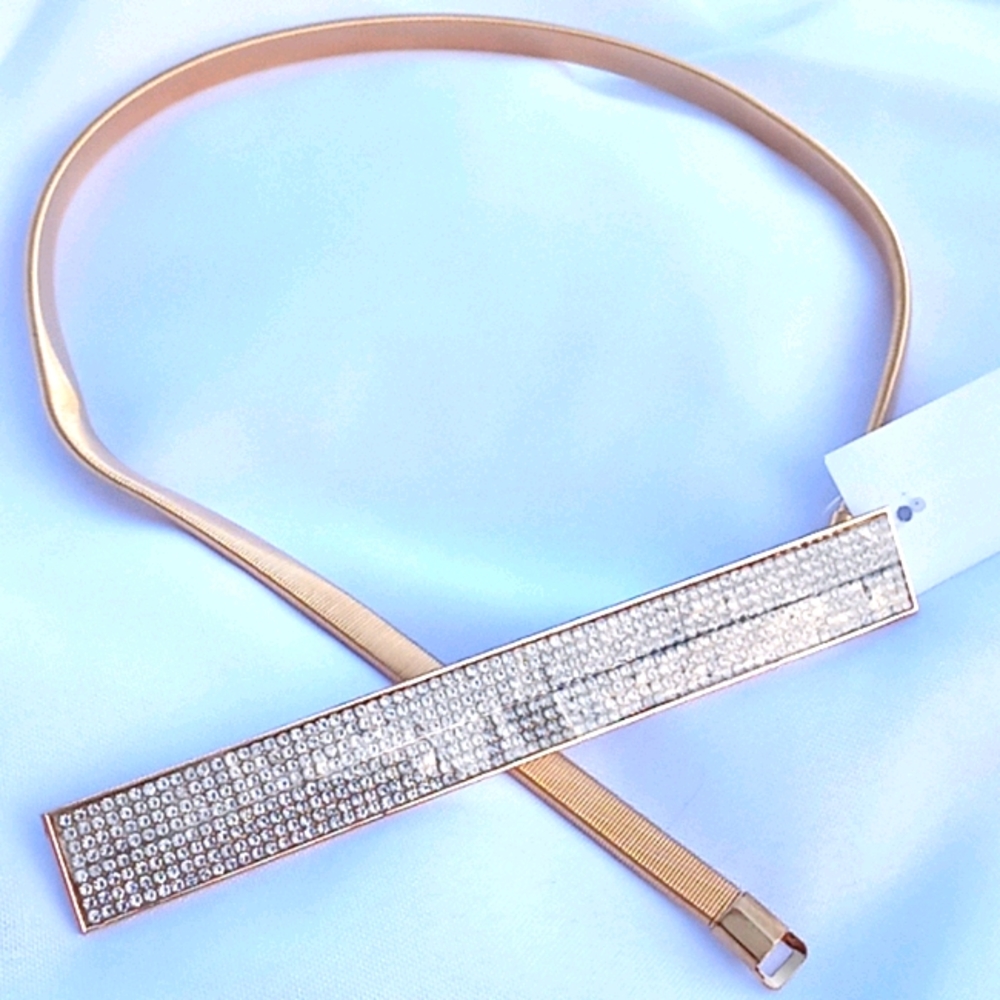 Rhinestone Snake Belt